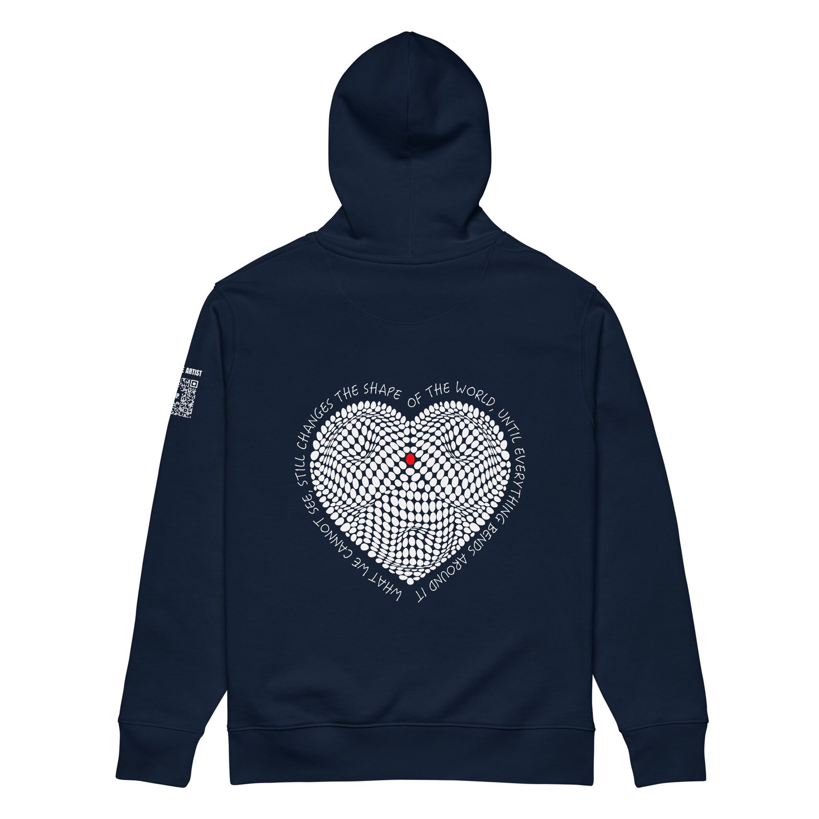Love as Gravity.<br>Carlos Marcano.<br>Plot00_Hoodie_<br>Unisex - Imagen 8