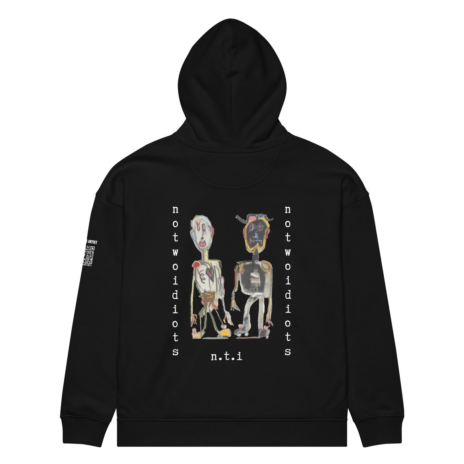 Roller.<br>Brian mc Carthy.<br>Plot00_Unisex organic<br> relaxed hoodie - Imagen 6