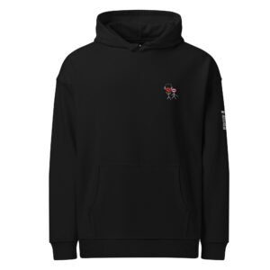 Corazón entre las alas.<br>Mila Ivanova.<br>Plot00_Unisex organic<br>relaxed hoodie