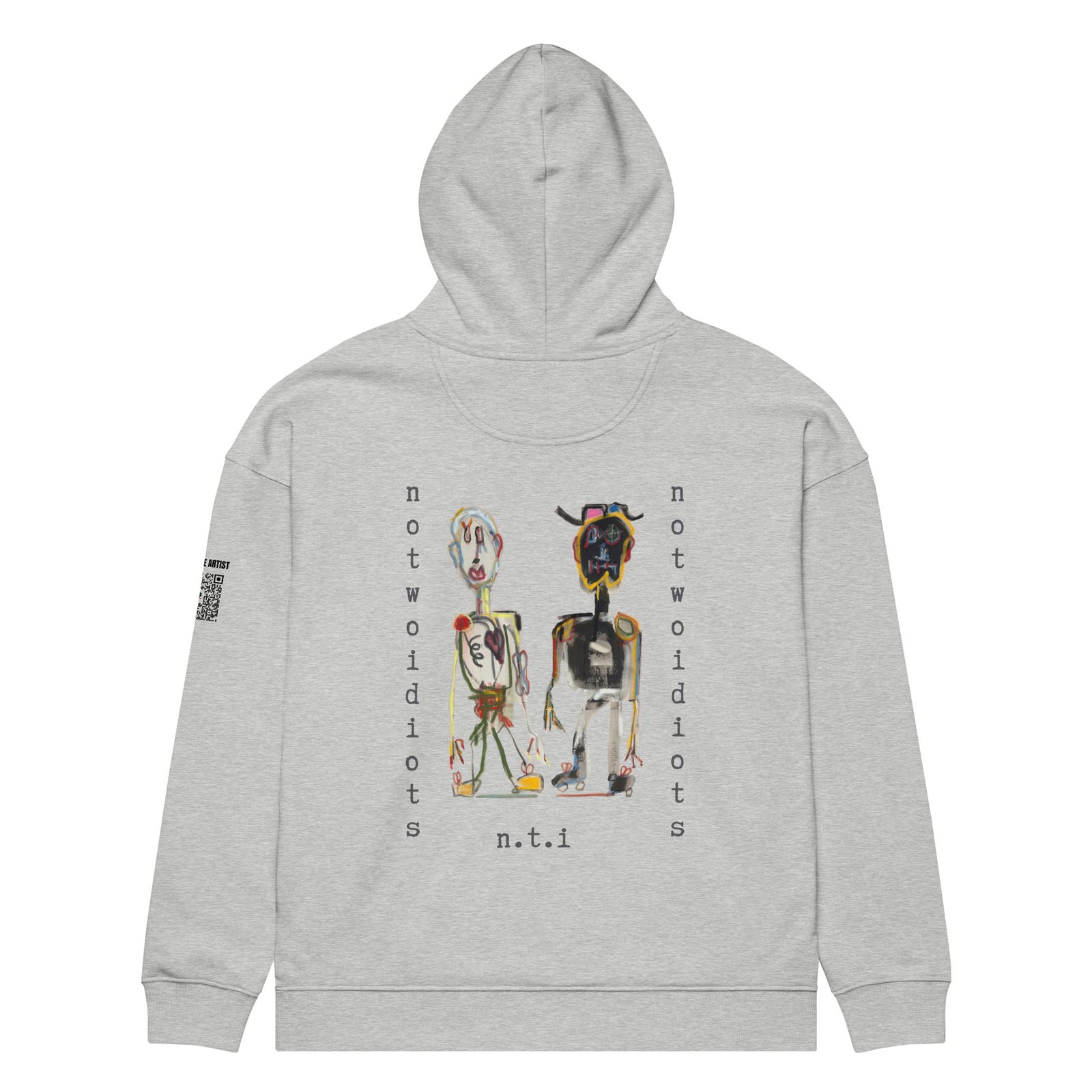 Roller.<br>Brian mc Carthy.<br>Plot00_Unisex organic<br> relaxed hoodie - Imagen 8