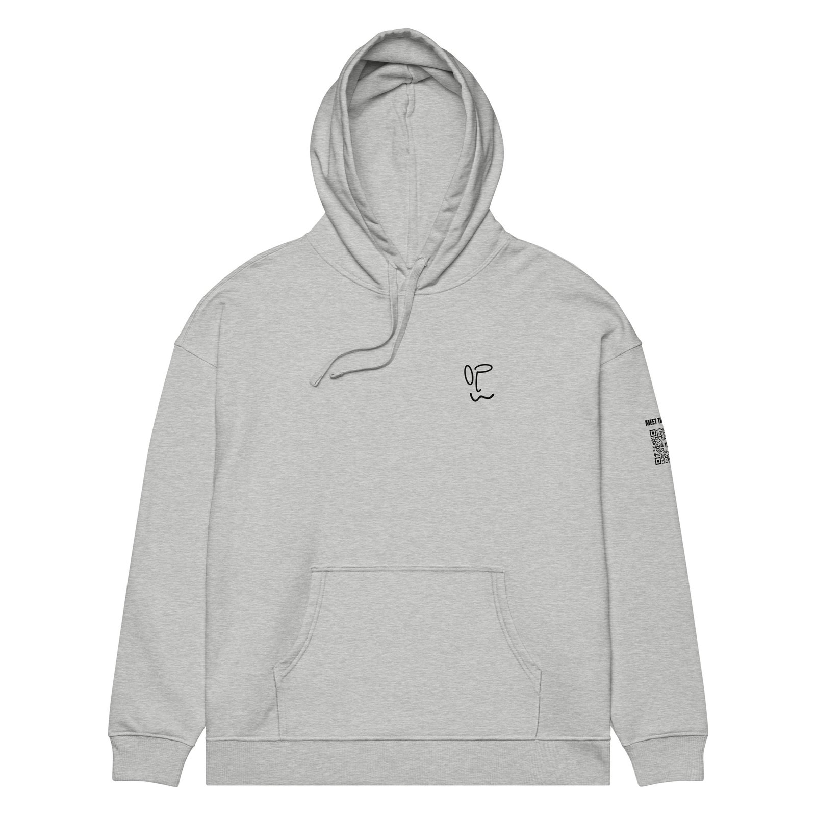 Roller.<br>Brian mc Carthy.<br>Plot00_Unisex organic<br> relaxed hoodie - Imagen 7