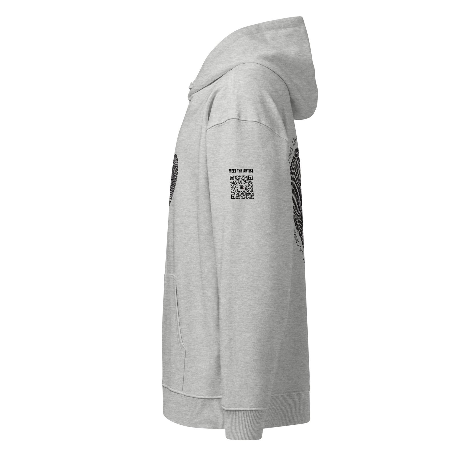 Love as Gravity.<br>Carlos Marcano.<br>Plot00_Relaxed hoodie - Imagen 5