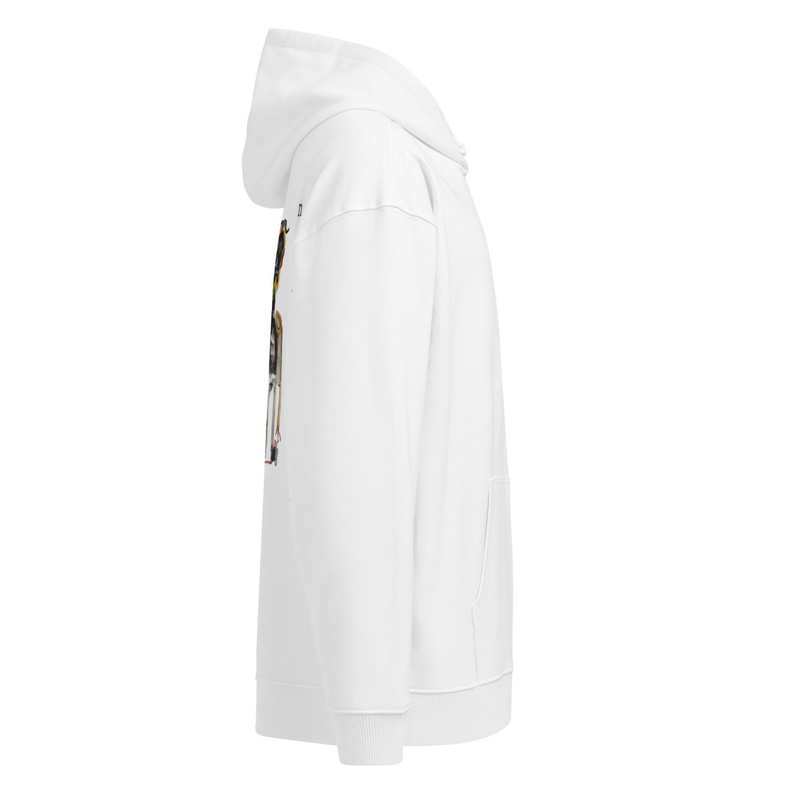 Roller.<br>Brian mc Carthy.<br>Plot00_Unisex organic<br> relaxed hoodie - Imagen 4