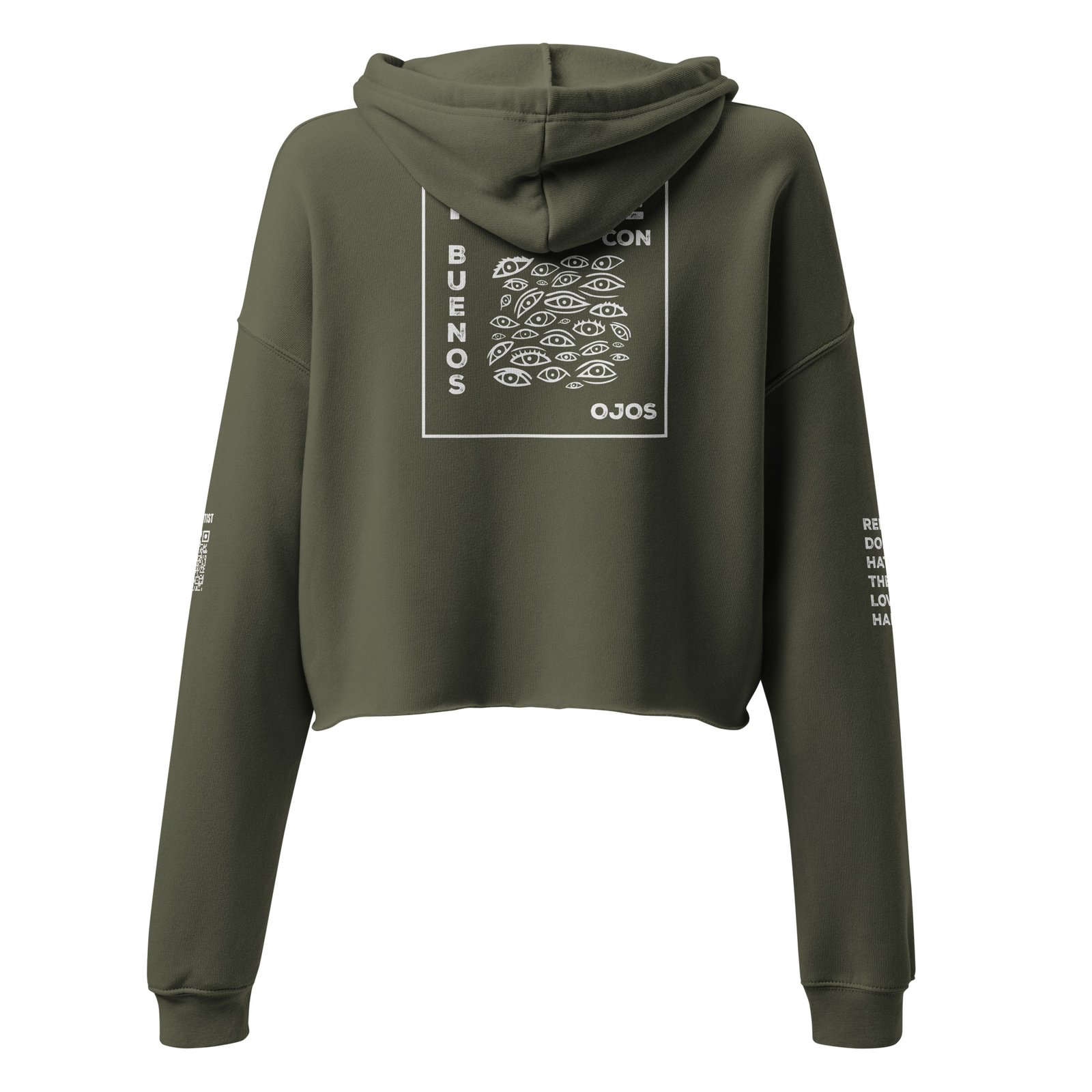 Meus Amores.<br>Ruth LA.<br>Plot00_Crop Hoodie - Imagen 5