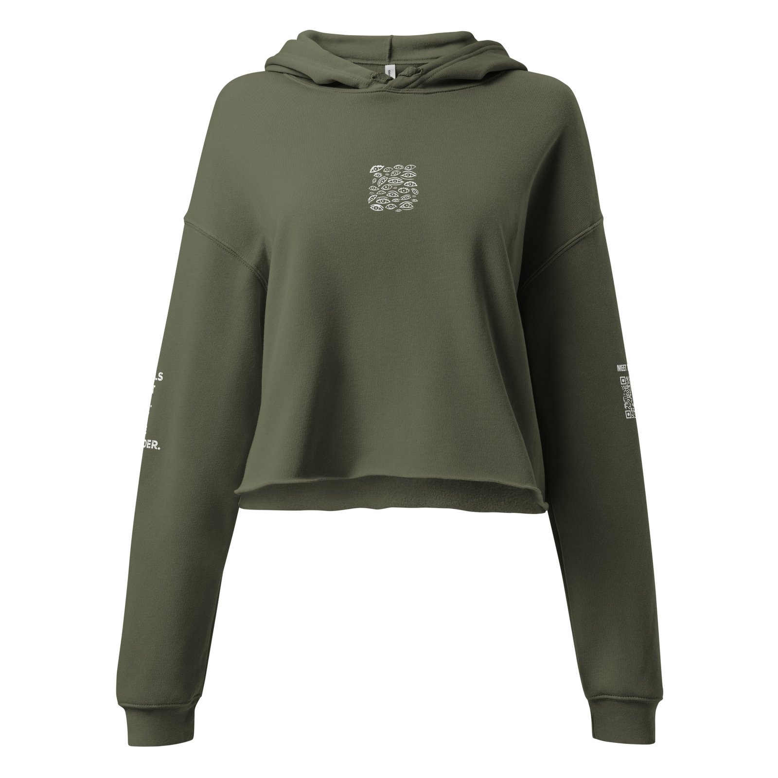 Meus Amores.<br>Ruth LA.<br>Plot00_Crop Hoodie - Imagen 2