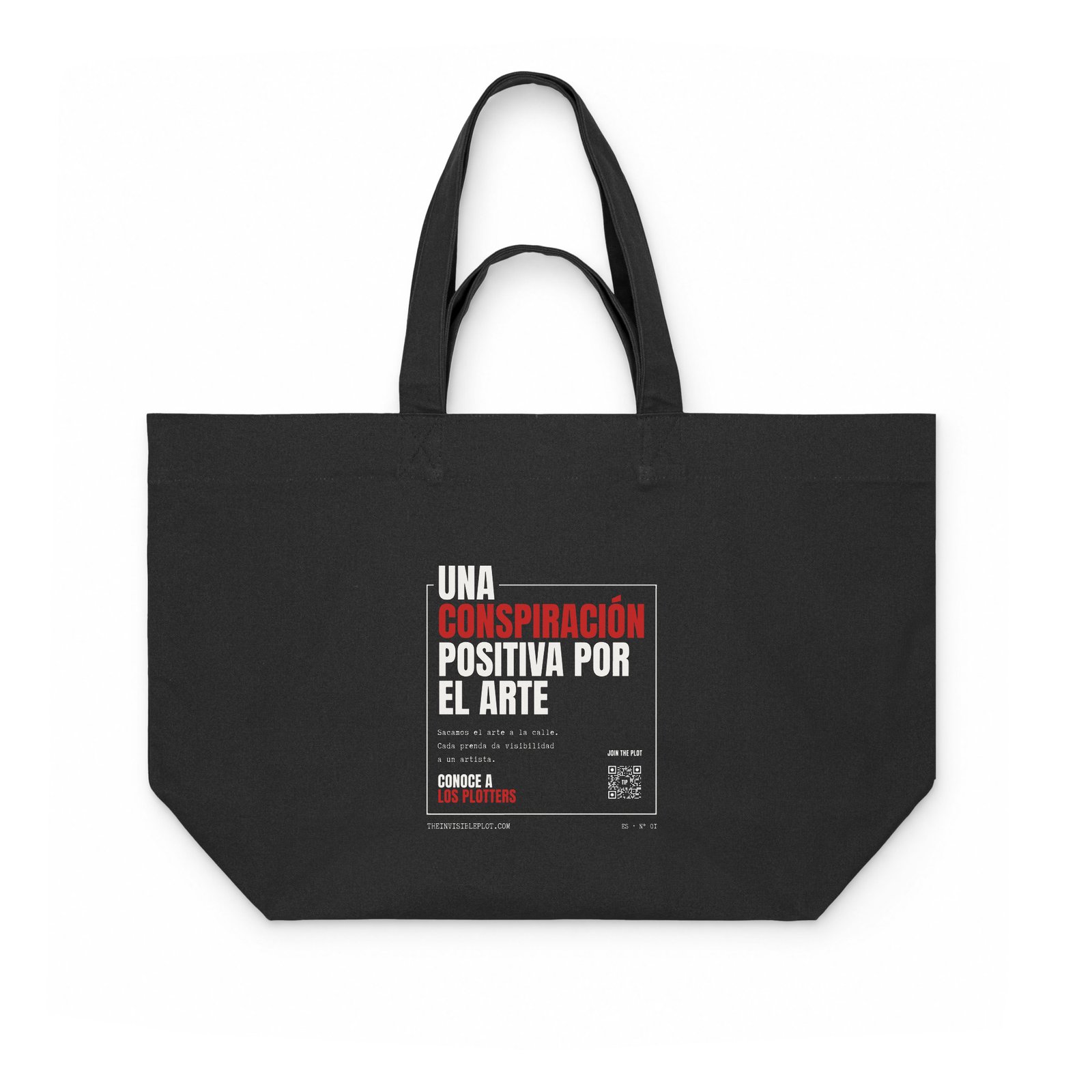 Por amor al arte | Shopping Bag – Black - Image 2